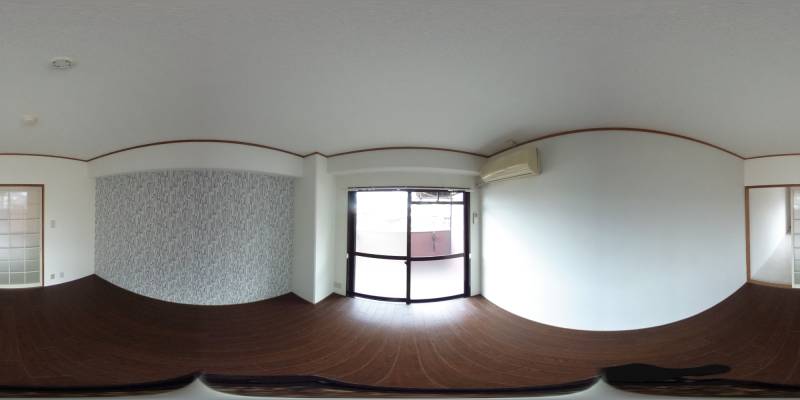 パノラマ画像洋室