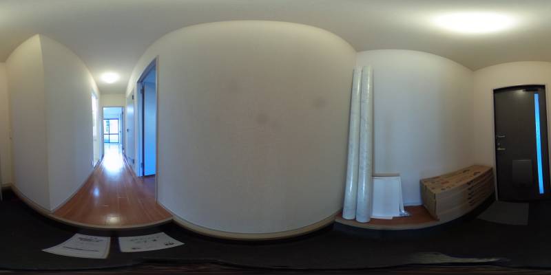 パノラマ画像玄関