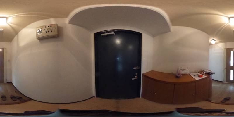 パノラマ画像玄関