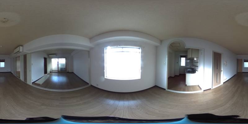 パノラマ画像洋室