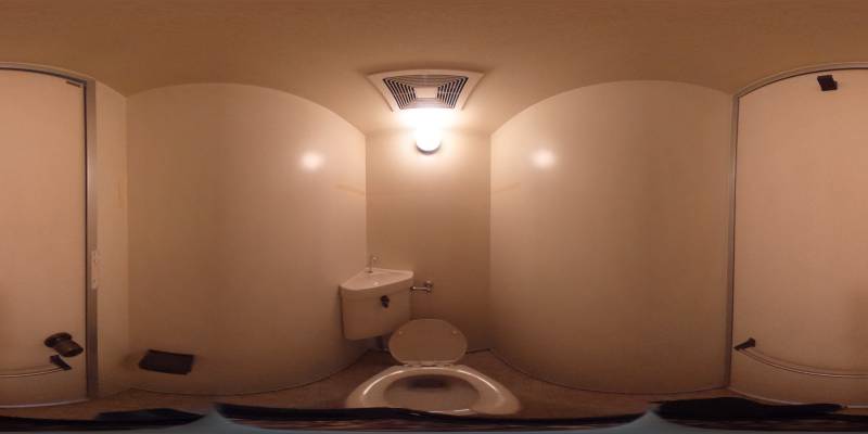 パノラマ画像トイレ