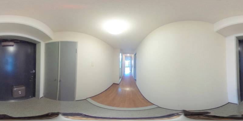 パノラマ画像玄関