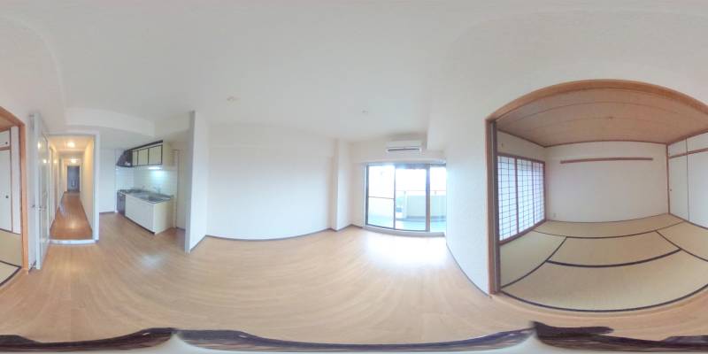 パノラマ画像リビング