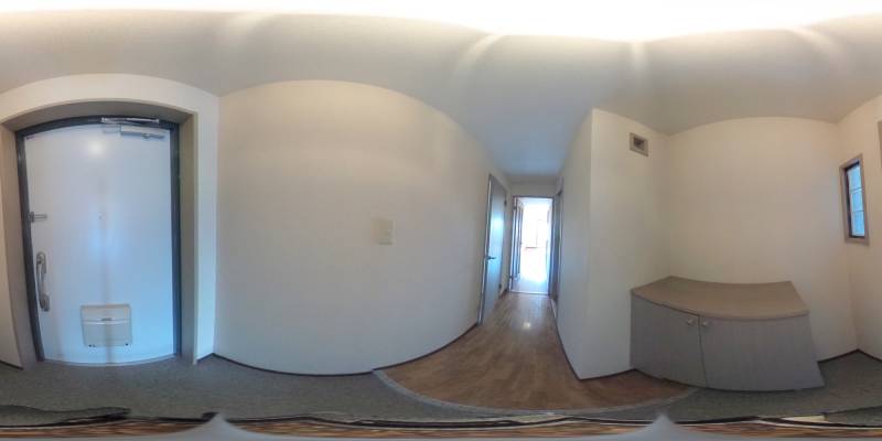 パノラマ画像玄関