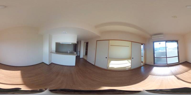 パノラマ画像リビング