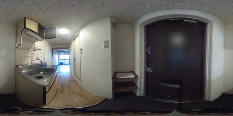 パノラマ画像玄関