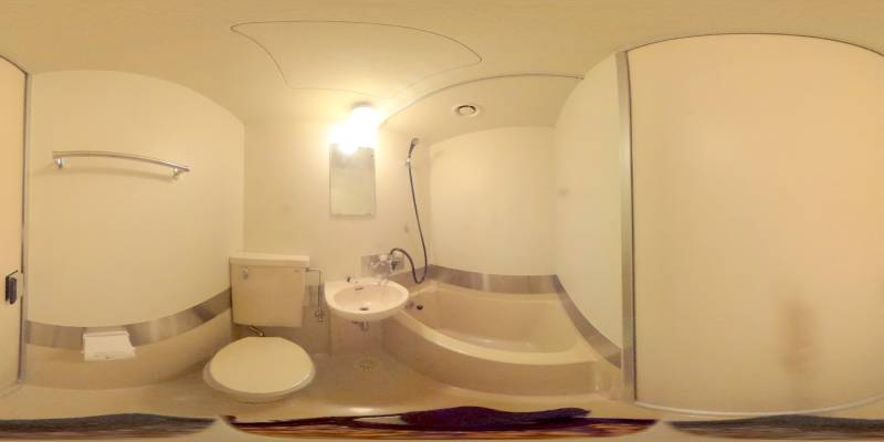 パノラマ画像バスルーム