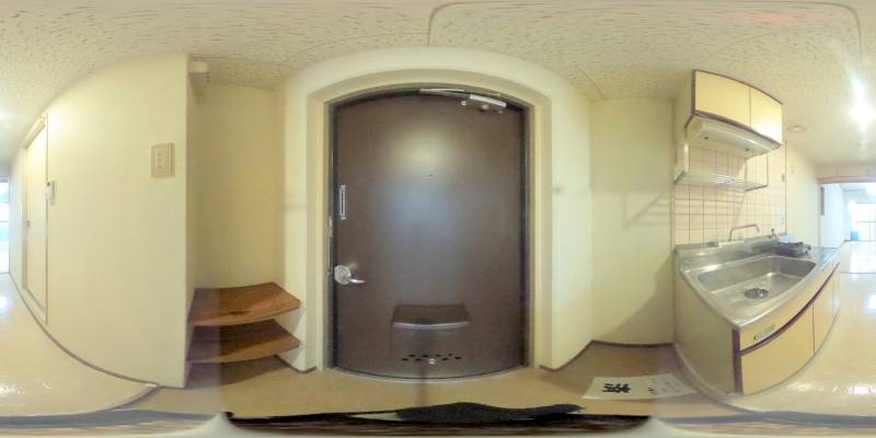 パノラマ画像玄関