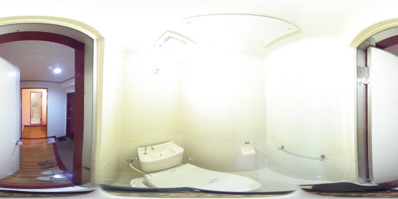 パノラマ画像トイレ