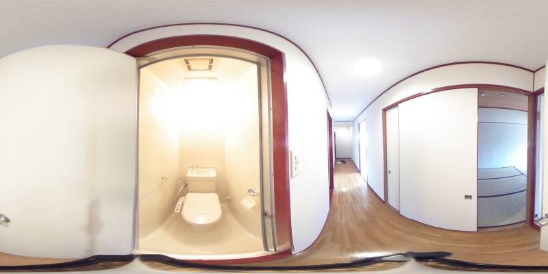 パノラマ画像トイレ