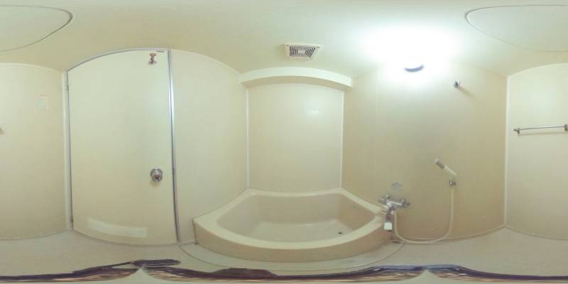 パノラマ画像バスルーム