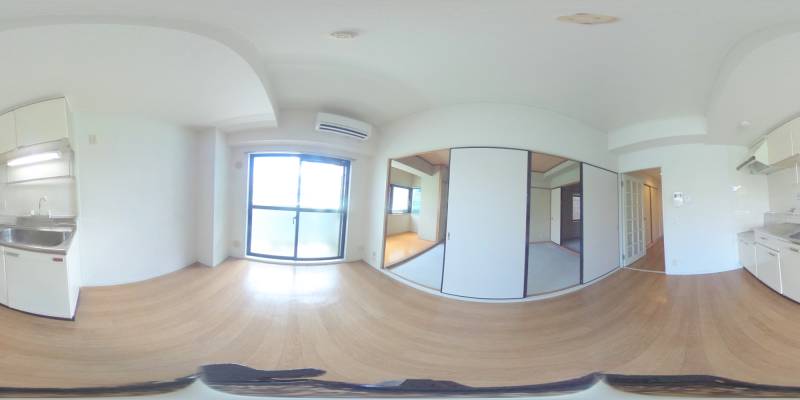 パノラマ画像リビング