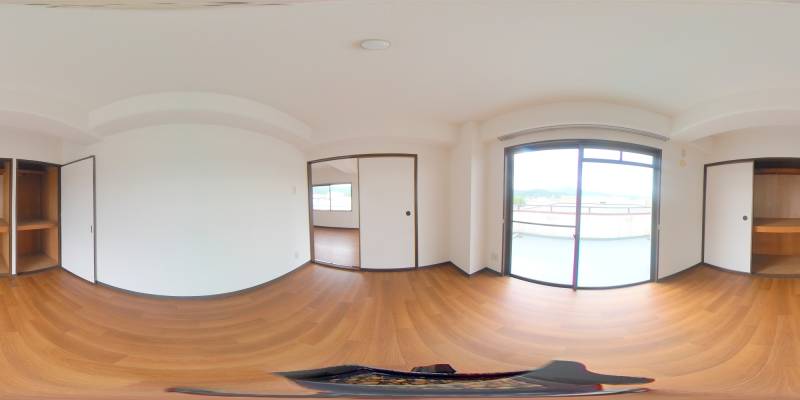 パノラマ画像洋室