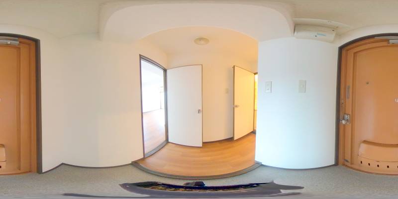 パノラマ画像玄関