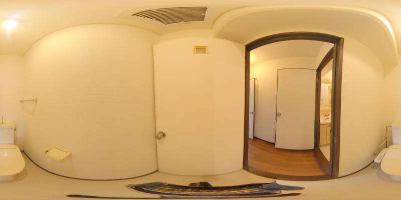 パノラマ画像トイレ