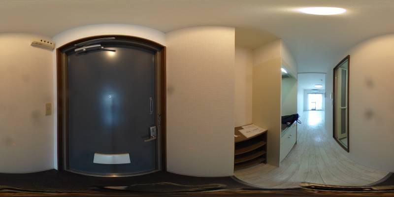 パノラマ画像玄関