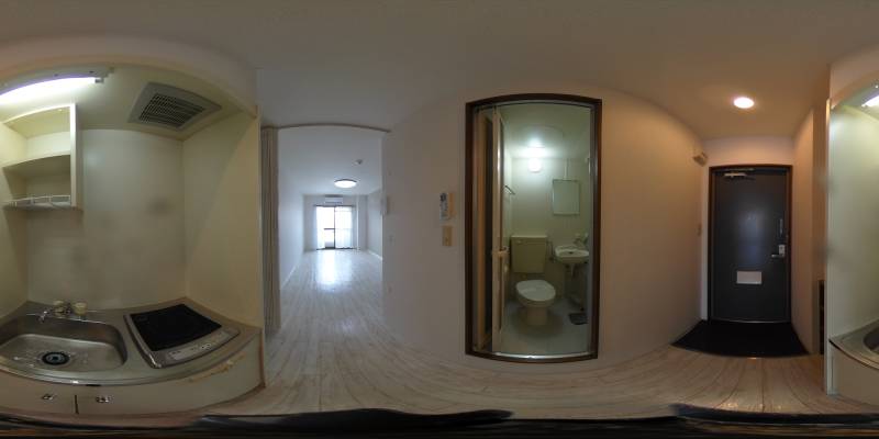 パノラマ画像キッチン