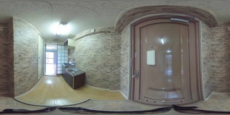 パノラマ画像玄関