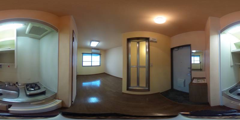 パノラマ画像キッチン