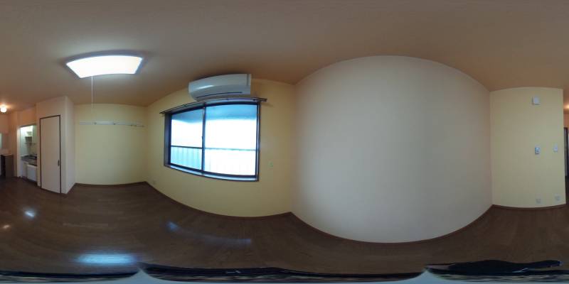 パノラマ画像洋室