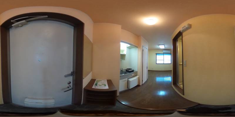 パノラマ画像玄関