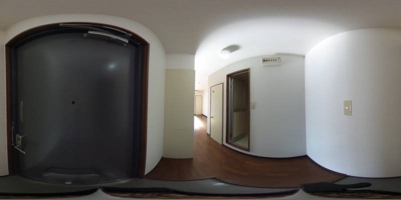 パノラマ画像玄関