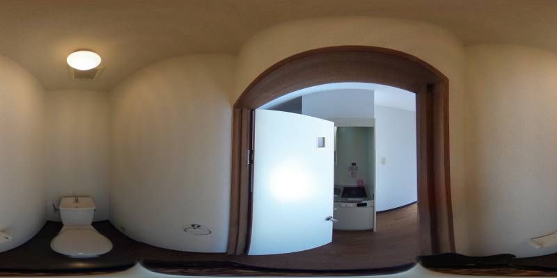 パノラマ画像トイレ