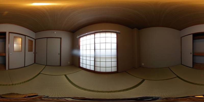 パノラマ画像和室