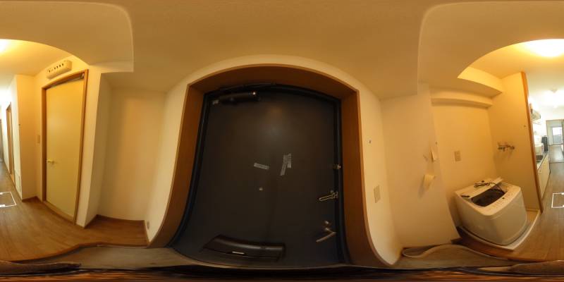 パノラマ画像玄関