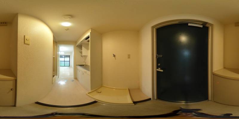 パノラマ画像玄関