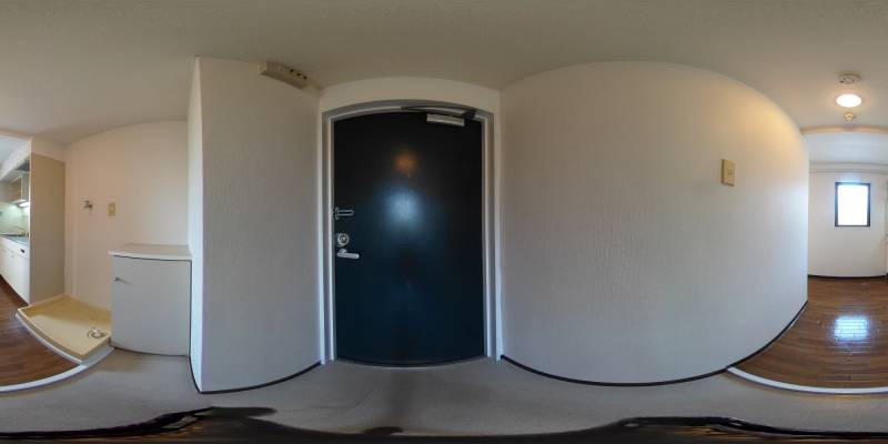 パノラマ画像玄関