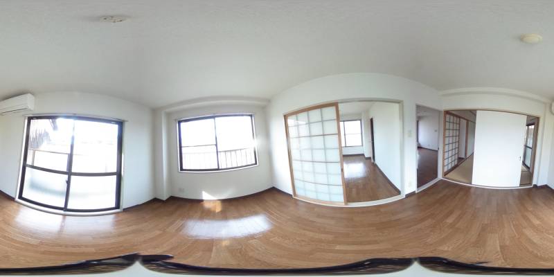 パノラマ画像洋室