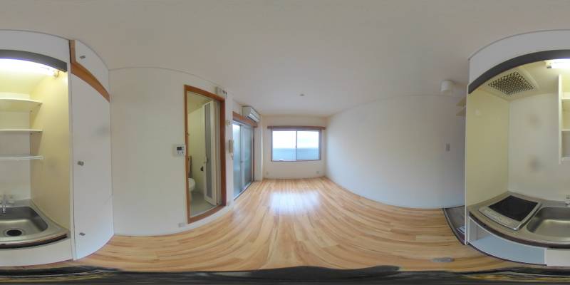 パノラマ画像キッチン