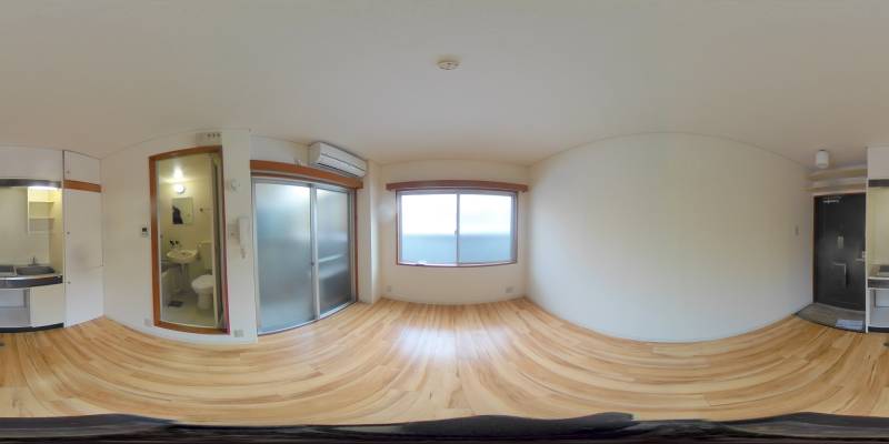 パノラマ画像洋室