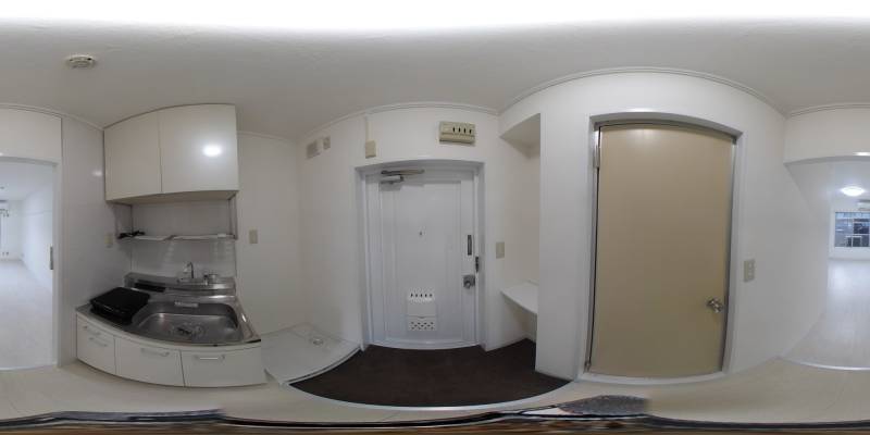 パノラマ画像玄関