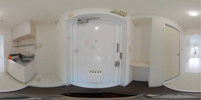 パノラマ画像玄関