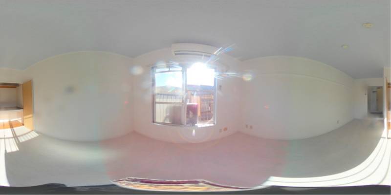 パノラマ画像洋室