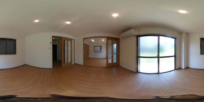 パノラマ画像洋室