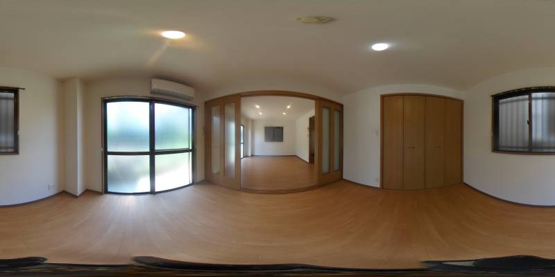 パノラマ画像洋室