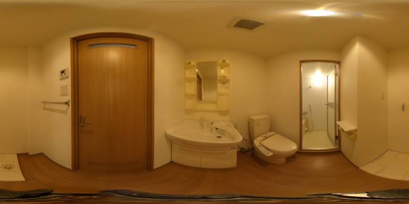 パノラマ画像洗面所