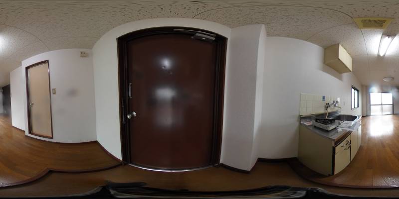 パノラマ画像玄関