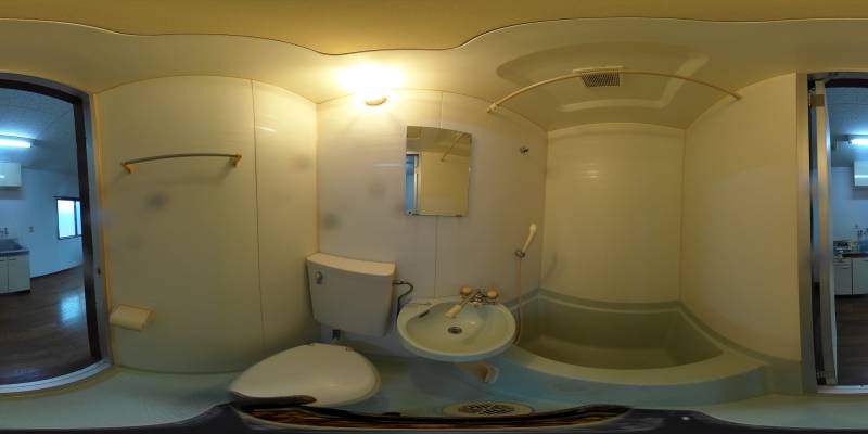 パノラマ画像洗面所