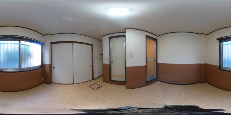 パノラマ画像洋室