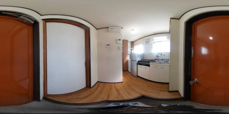 パノラマ画像玄関