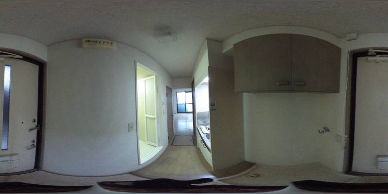 パノラマ画像玄関