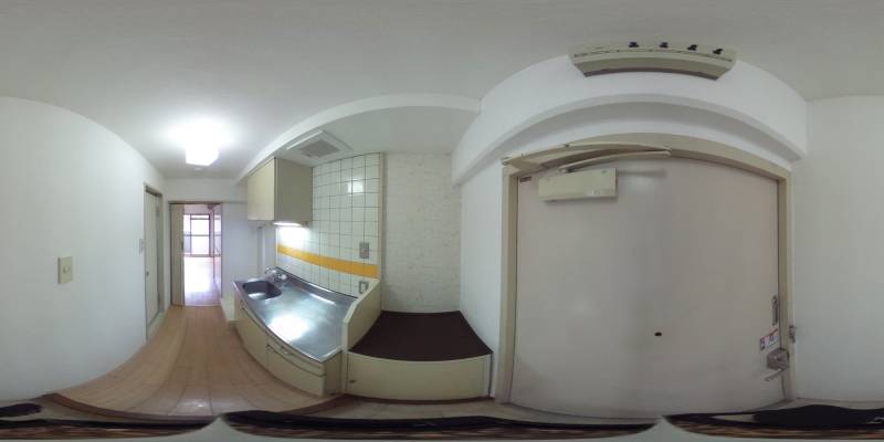 パノラマ画像玄関