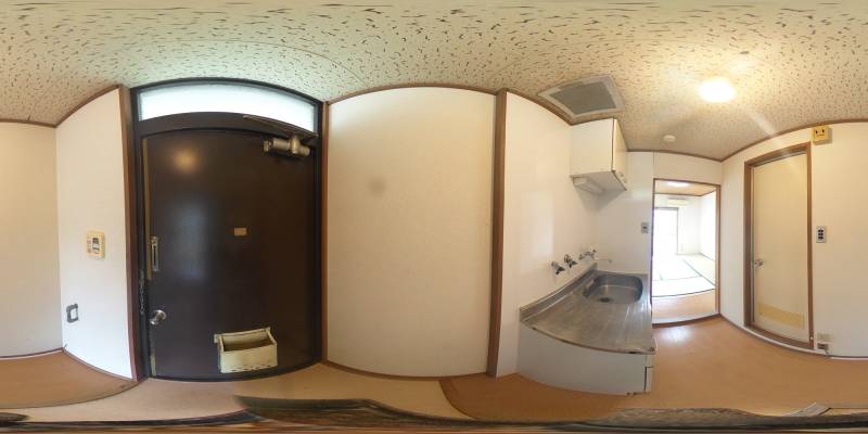 パノラマ画像玄関