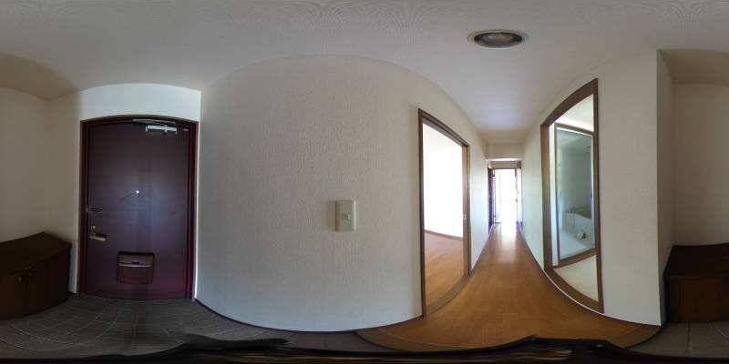 パノラマ画像玄関