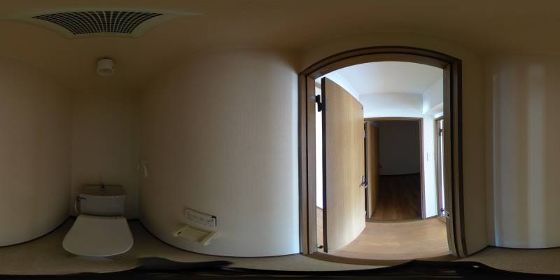 パノラマ画像トイレ