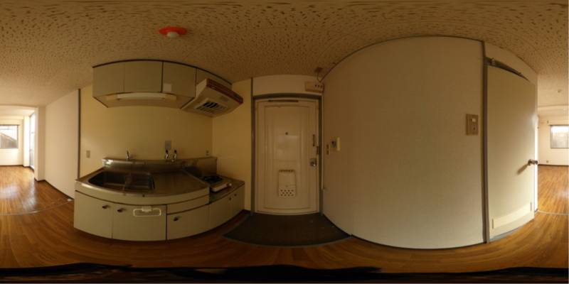 パノラマ画像玄関